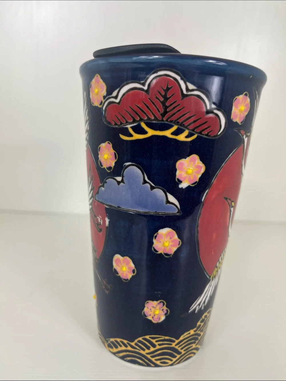 12 Oz. Double Wall Ceramic Tumbler Mug
